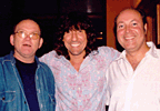 Vance Brescia of Herman's Hermits with Ron and Frank R of the StingRays