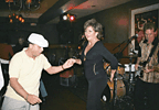 Cutting a rug at Chambers in Niles