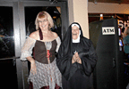 Cathy & Irene -- the nun costume is misleading