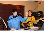 Mr. Spock takes a solo -- or is that a Sulu?