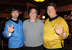 Live long and prosper...<br>Steve, Claude, Frank